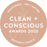 Clean + Conscious Awards - Editor's Choice Winner - Moisturiser – Dry - Mature
