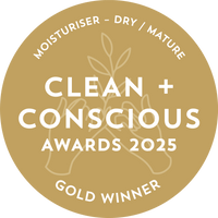 Clean + Conscious Awards - Gold Winner - Moisturiser – Dry - Mature