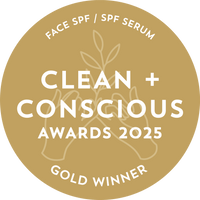 Clean + Conscious Awards - Gold Winner - SPF Serum