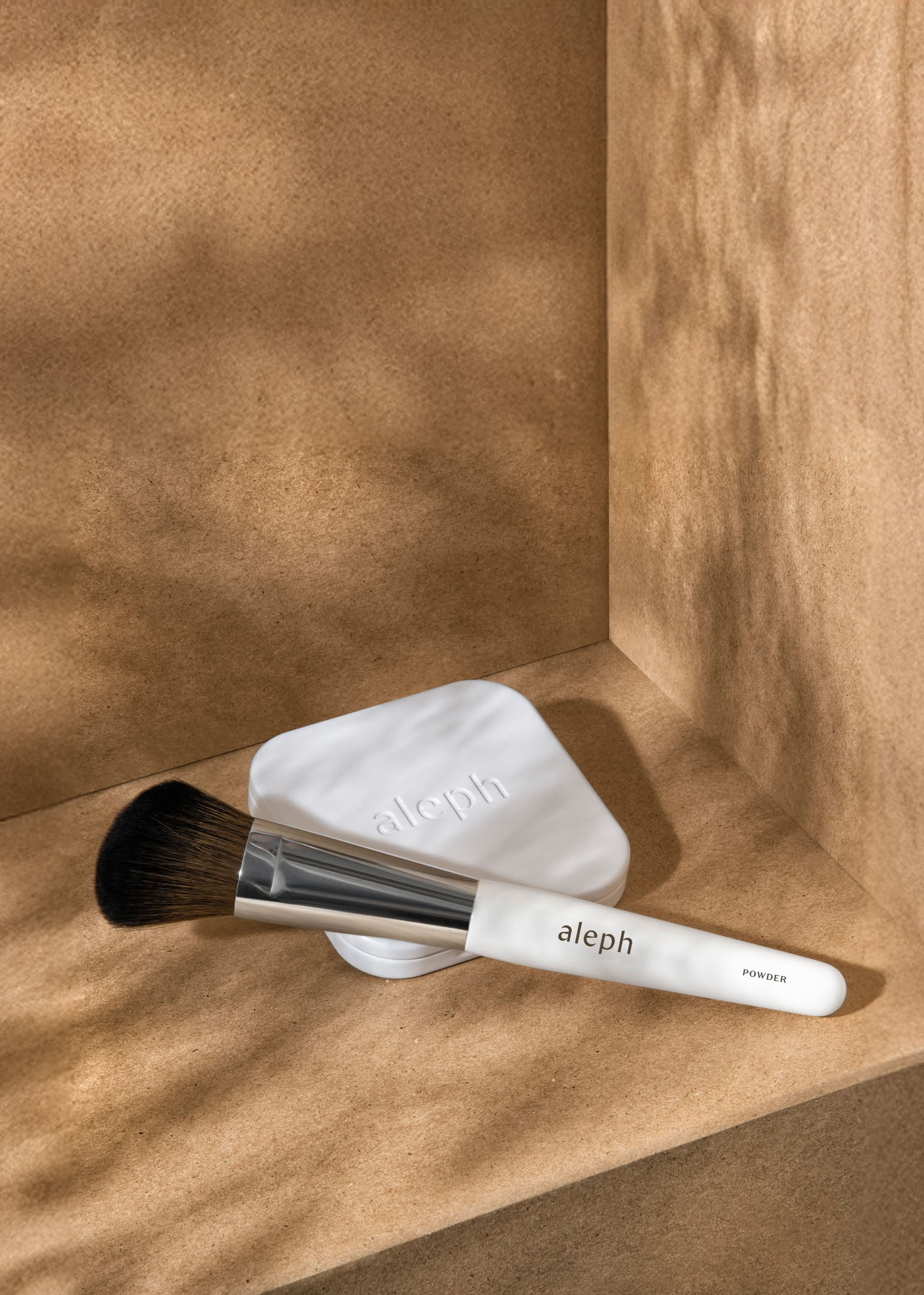 Aleph Perfect Finish Bundle - containing Prep/Finish Powder & Powder Brush